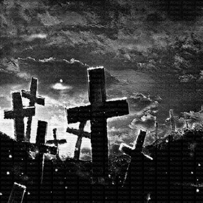 Gif animé gothique croix